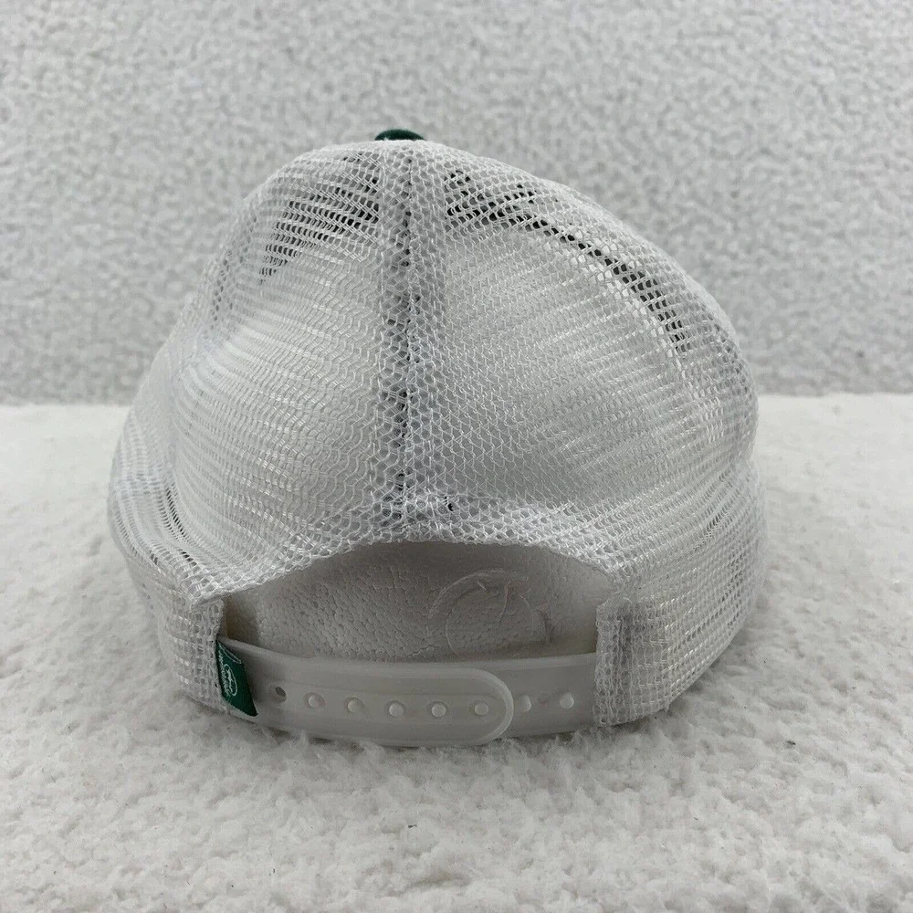 Dogfish Head Trucker Hat Mens Snapback OSFM Green White Mesh Beer Brewery IPA‎
